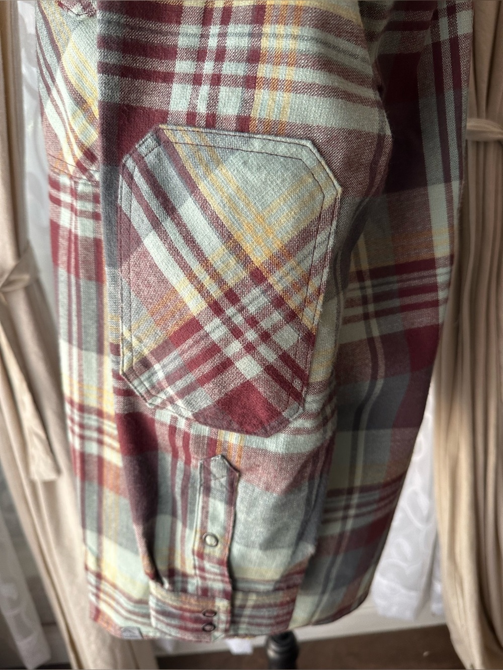 L.L Bean Katahdin Performance Traditional Fit Flannel Shirt NWT - Picture 5 of 10
